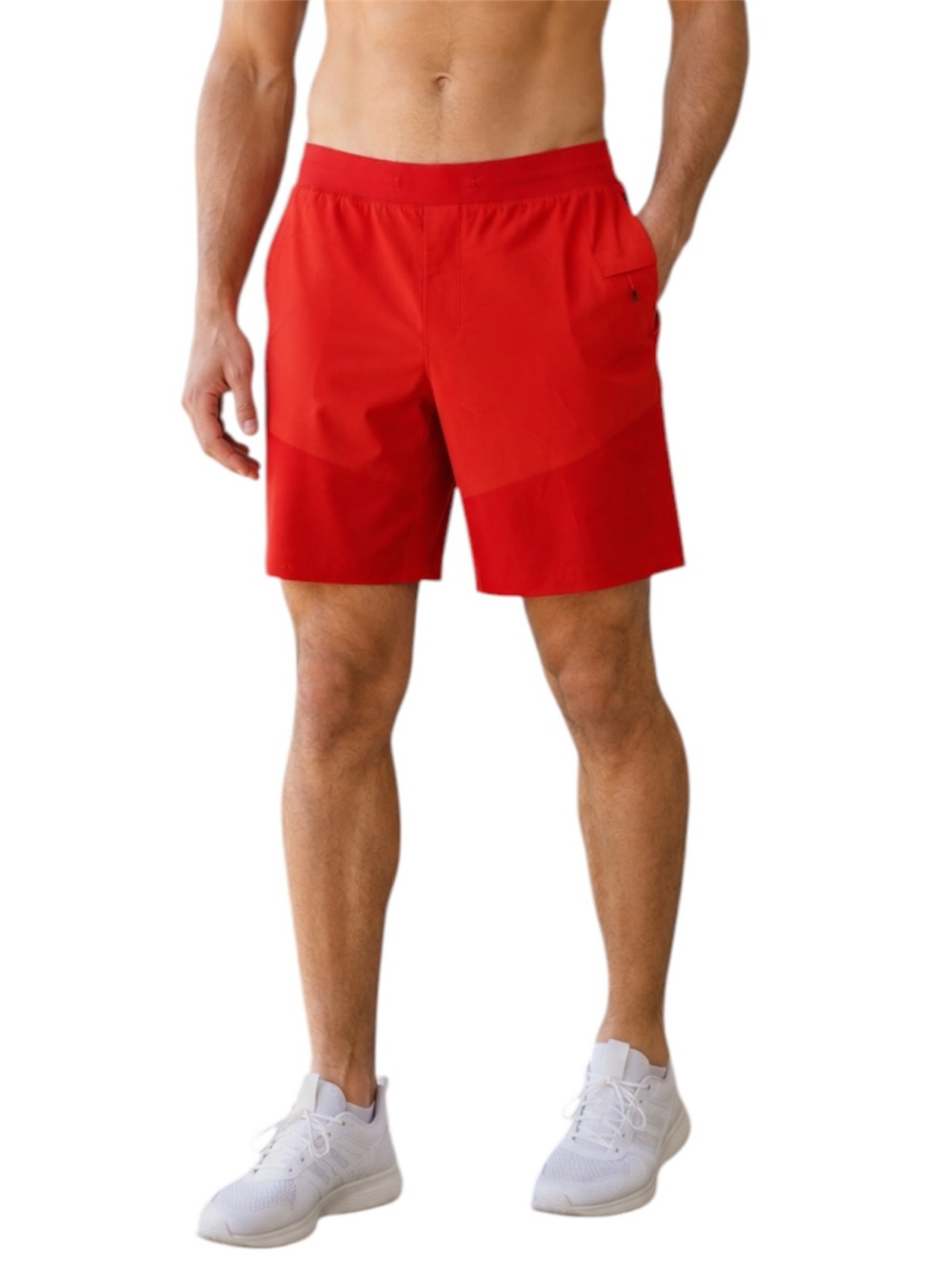 Lululemon Mens Train to Beach Shorts in Red Size Large